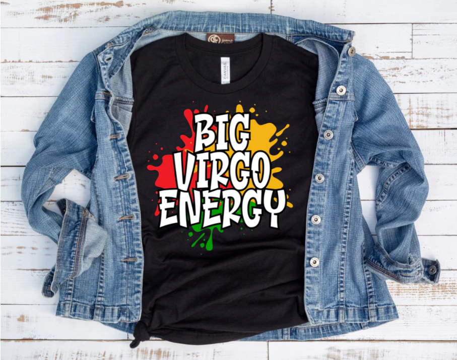 TSHIRT-BIG VIRGO ENERGY, 5.6 oz