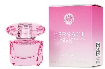 WOMEN'S PERFUME-Versace Bright Crystal Absolu (TRAVEL SIZE), 0.17 oz.