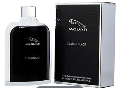 Jaguar Classic Black (Men's), Eau De Toilette Spray, 3.4 oz.