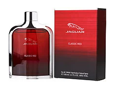 Jaguar Classic Red (Men's), Eau De Toilette Spray, 3.4 oz