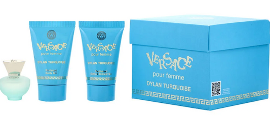 Versace Dylan Turquoise (Women's)-TRAVEL GIFT SET
