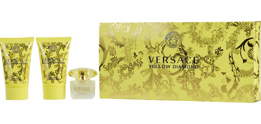 Versace Yellow Diamond (Women's) TRAVEL GIFT SET, Eau De Toilette, 1.77 oz total